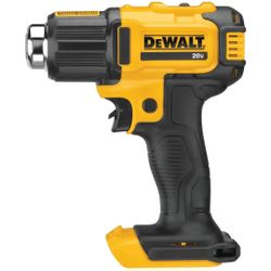 DeWalt 20V Max Cordless Compact Heat Gun With Flat and Hook