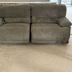 For Sale: Power Reclining Sofa/Loveseat OBO