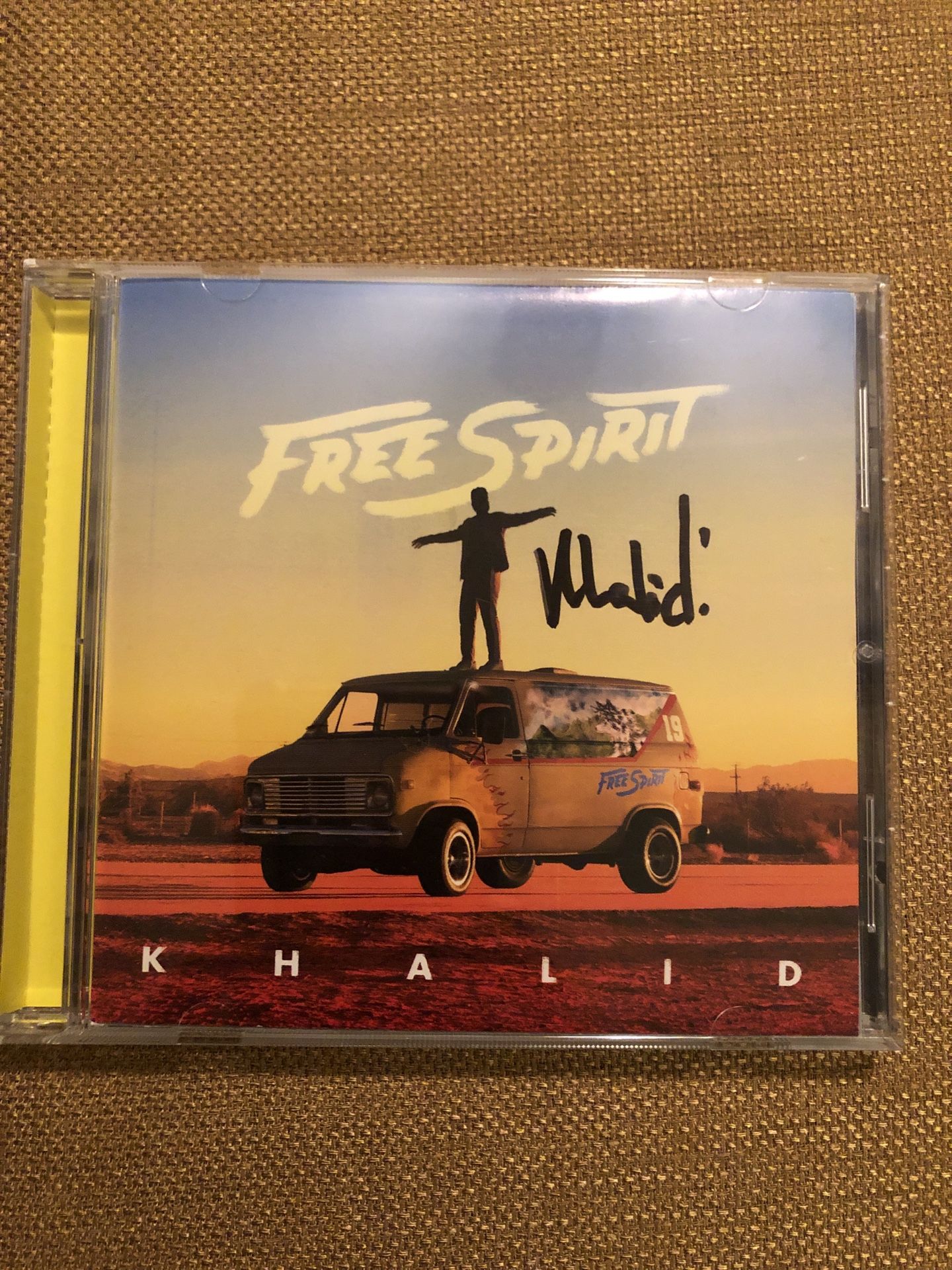 Signed Khalid Album “Free Spirit”