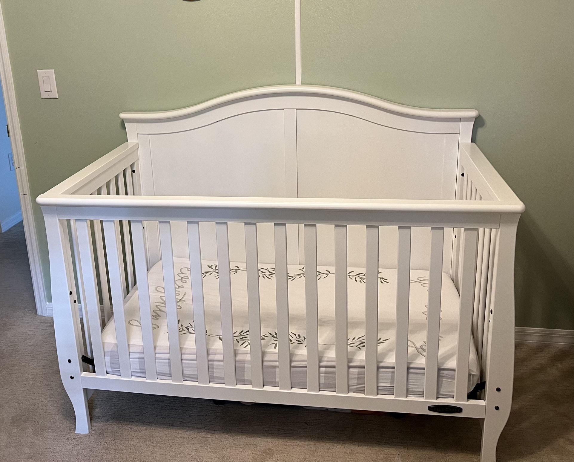 Crib And Changing Table