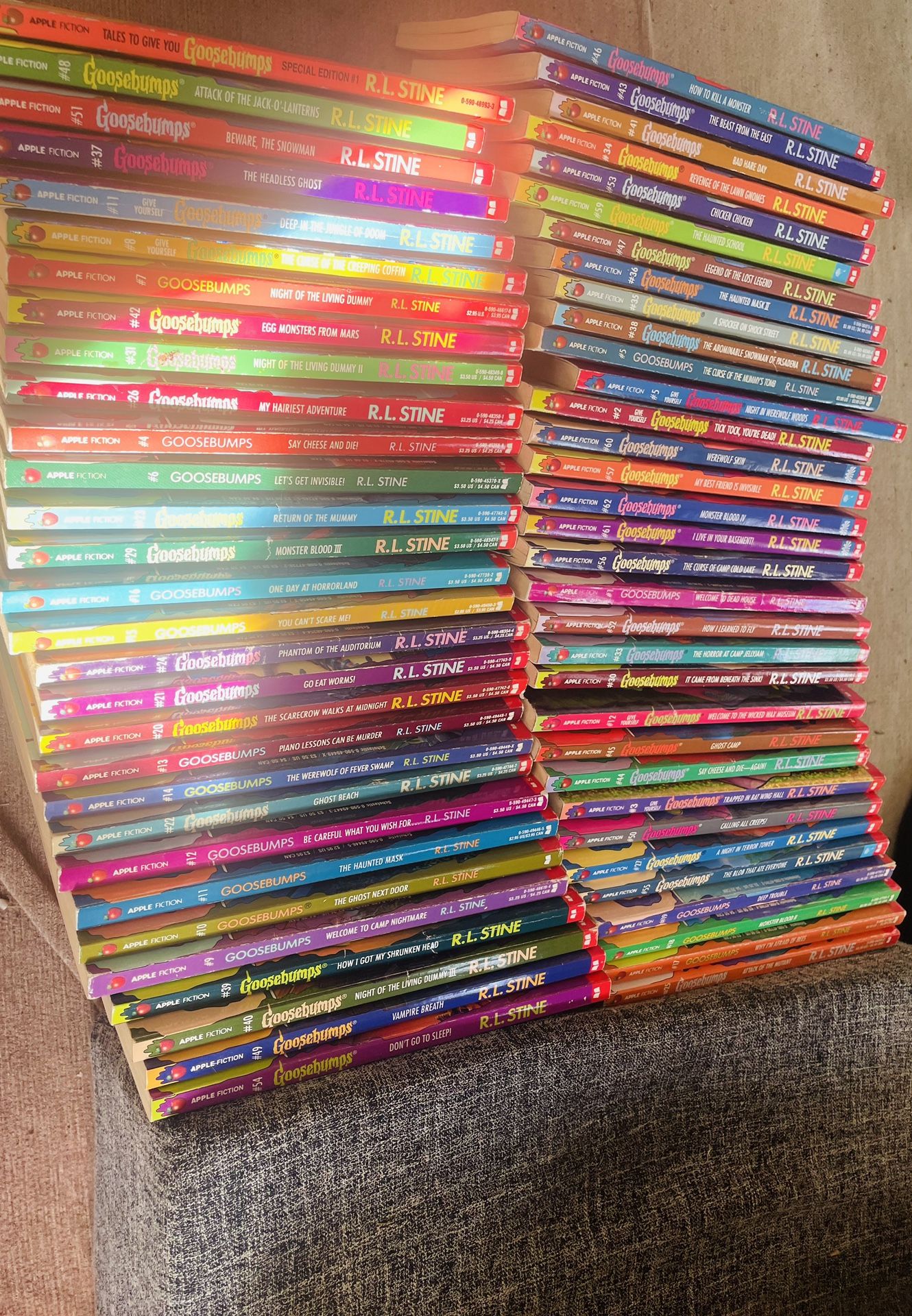Goosebumps Book Collection 63 Books