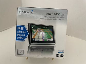 Brand New Garmin Nüvi 1450 LMT Lifetime maps GPS System