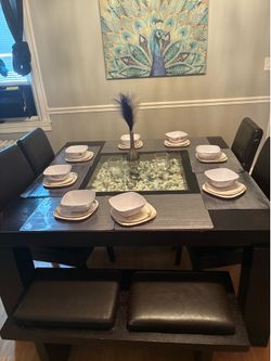 Used table with everything included