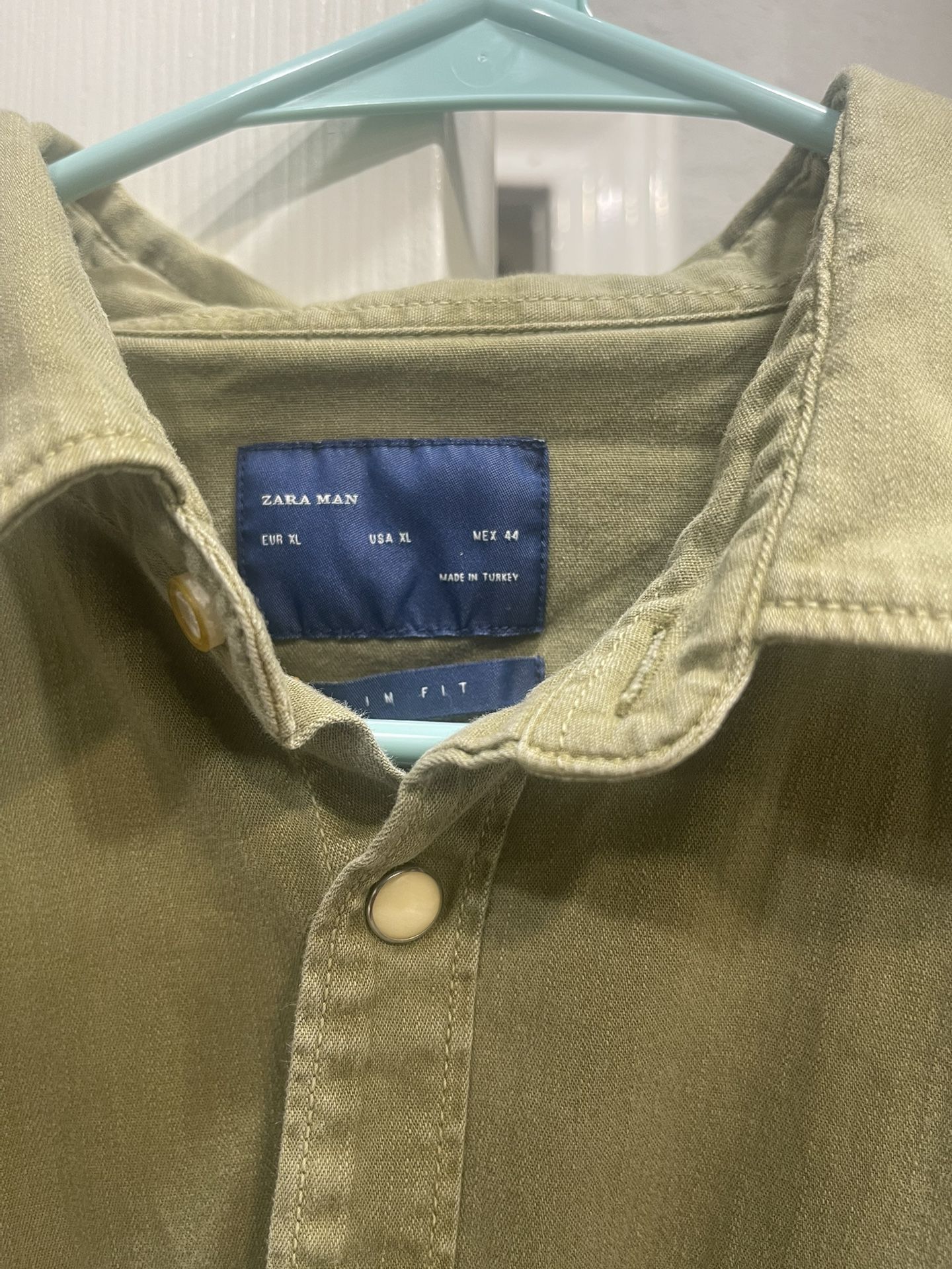 Zara Man Button Up Shirt
