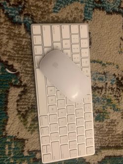 Wireless Apple keyboard & mouse