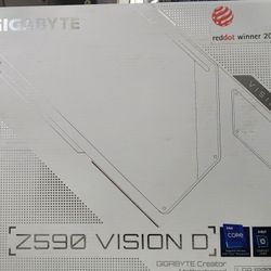 GIGABYTE Z590 Vision D Motherboard 