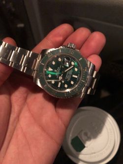 Green face Rolex Subanier size 41