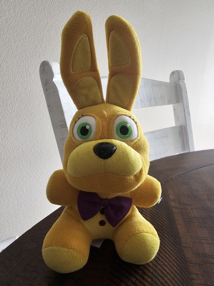 FNAF Funko Spring Bonnie Plush (Hot-Topic Exclusive)
