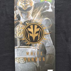 Brand New ThreeZero Mighty Morphin Power Rangers White Ranger
