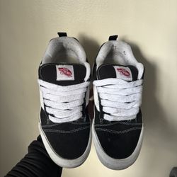 Vans Knu Skool - ( Black/White ) 