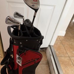 Golf Clubs And Golf Bag