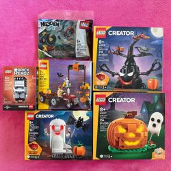 Lego 40772&40697&40900&40422&40423&30464 Halloween Bundle