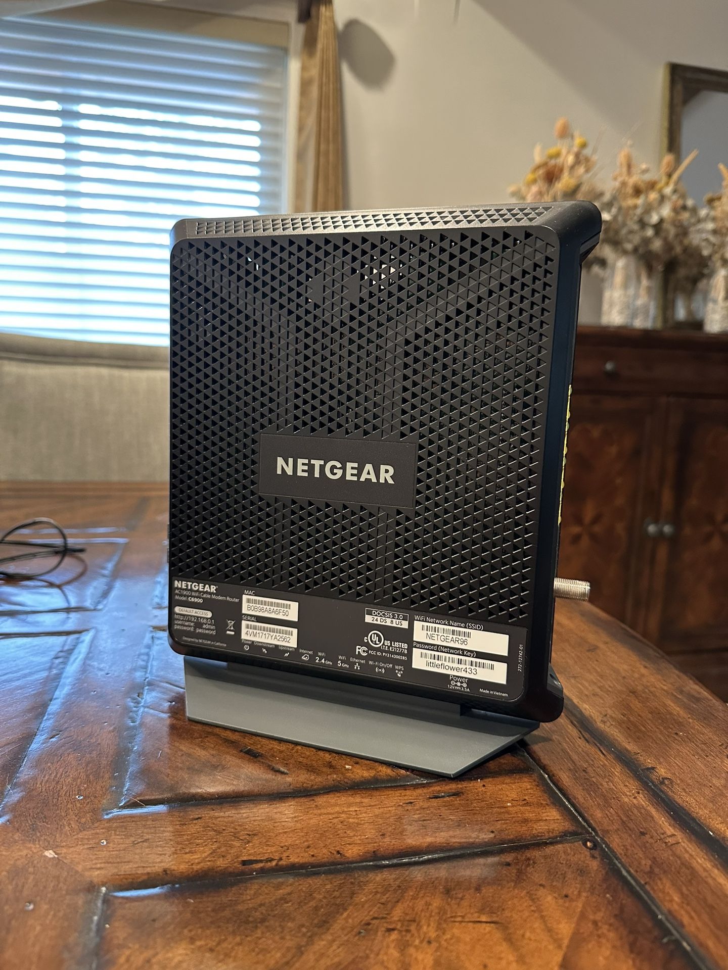 Netgear Nighthawk WiFi Cable Modem Router
