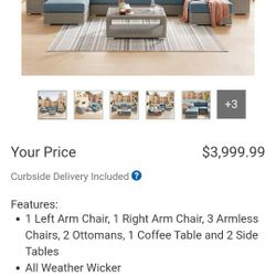 Patio Furniture....NEW IN THE BOX