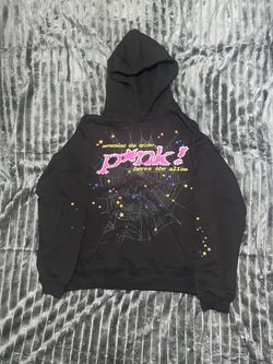 Black Sp5der P*nk! Hoodie