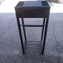 Stand Up Black Jewelry Box.