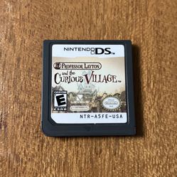 Professor Layton and the Curious Village for Nintendo DS Lite xl 3ds 2ds dsi video game system