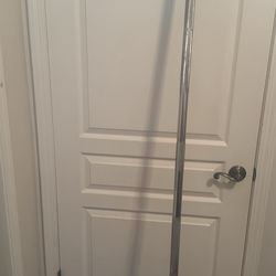 Barbell And 25lbs Plate