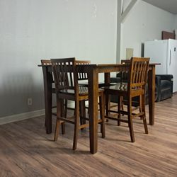 6 Piece Tall Dining Set