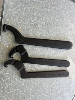 PROTO C495 1/4" & Adjustable Hook Spanner 