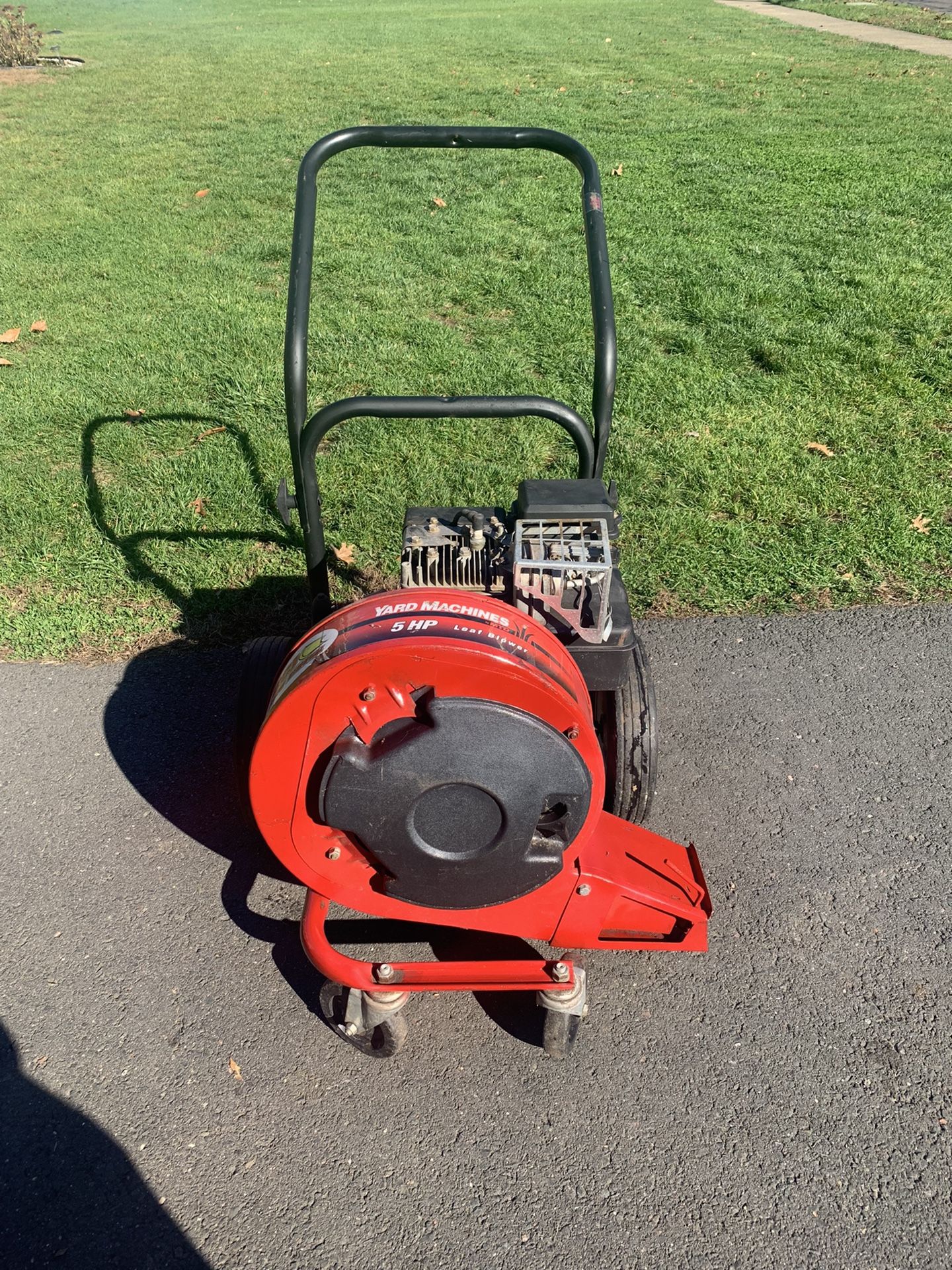 Yard Machines Walk Behind Leaf Blower