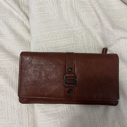 Spikes & Sparrow Brown genuine leather wallet
