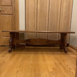 Solid Wood Bench 