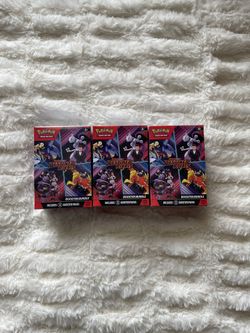 Pokemon Scarlet & Violet Destined Rivals Booster Bundle 3x Lot