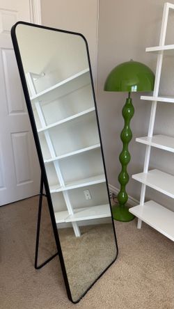 Full length standing floor mirror