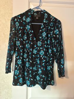 Floral Embroidered Blouse