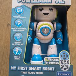 New in Box - Lexibook Powerman Jr Educational and Programmable Robot