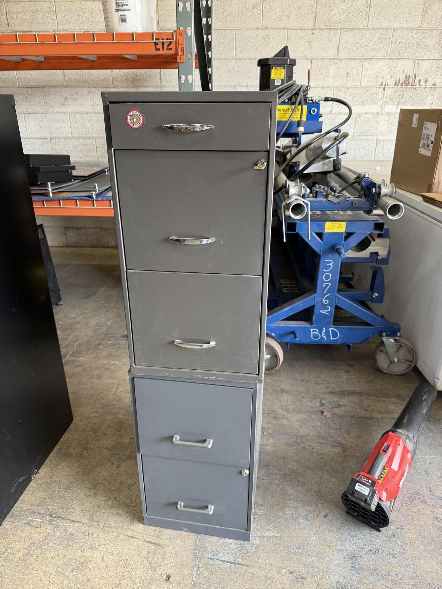 2 Little Filing Cabinets