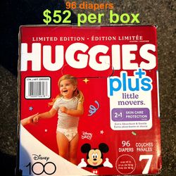 Huggies Little Movers Size 7 Plus