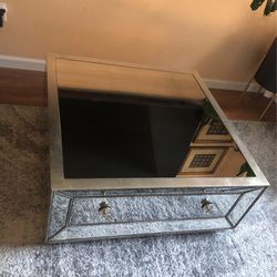 Z gallerie Mirrored Coffee Table 