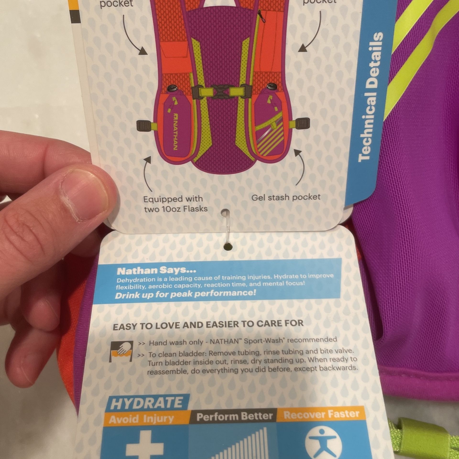 Nathan firecatcher outlet hydration vest