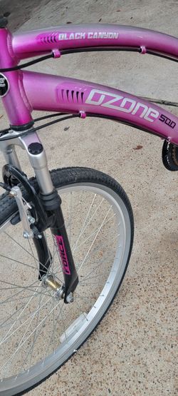 Ozone black hot sale canyon bike