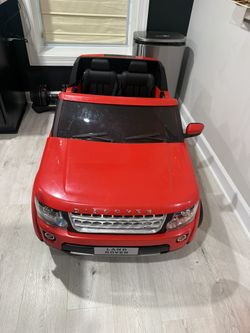 Land Rover 2-Seater Kids Ride-On Car w/ Remote $85