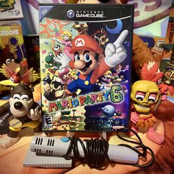 Mario Party 6 Microphone Bundle Nintendo GameCube | Tested and Play Ready!