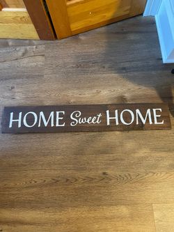 WOOD SIGN “HOME SWEET HOME”