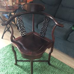 Wooden Corner Chairs Antique Collection 