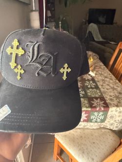 Big boss LA CROSS BLING CAP