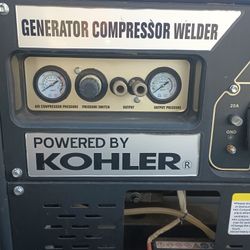 Kohler Powered 200 Amp Welder/Generator/Air Compressor 