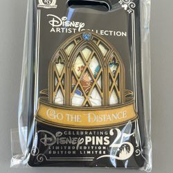 Disney Hercules “Go the distance” artist collection Jes Willis pin