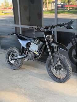 Qronge X1 L ⚡️ 14-17 tire set 60v 6000W Electric DirtBike BLACK