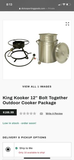Aluminum Turkey Fryer Package