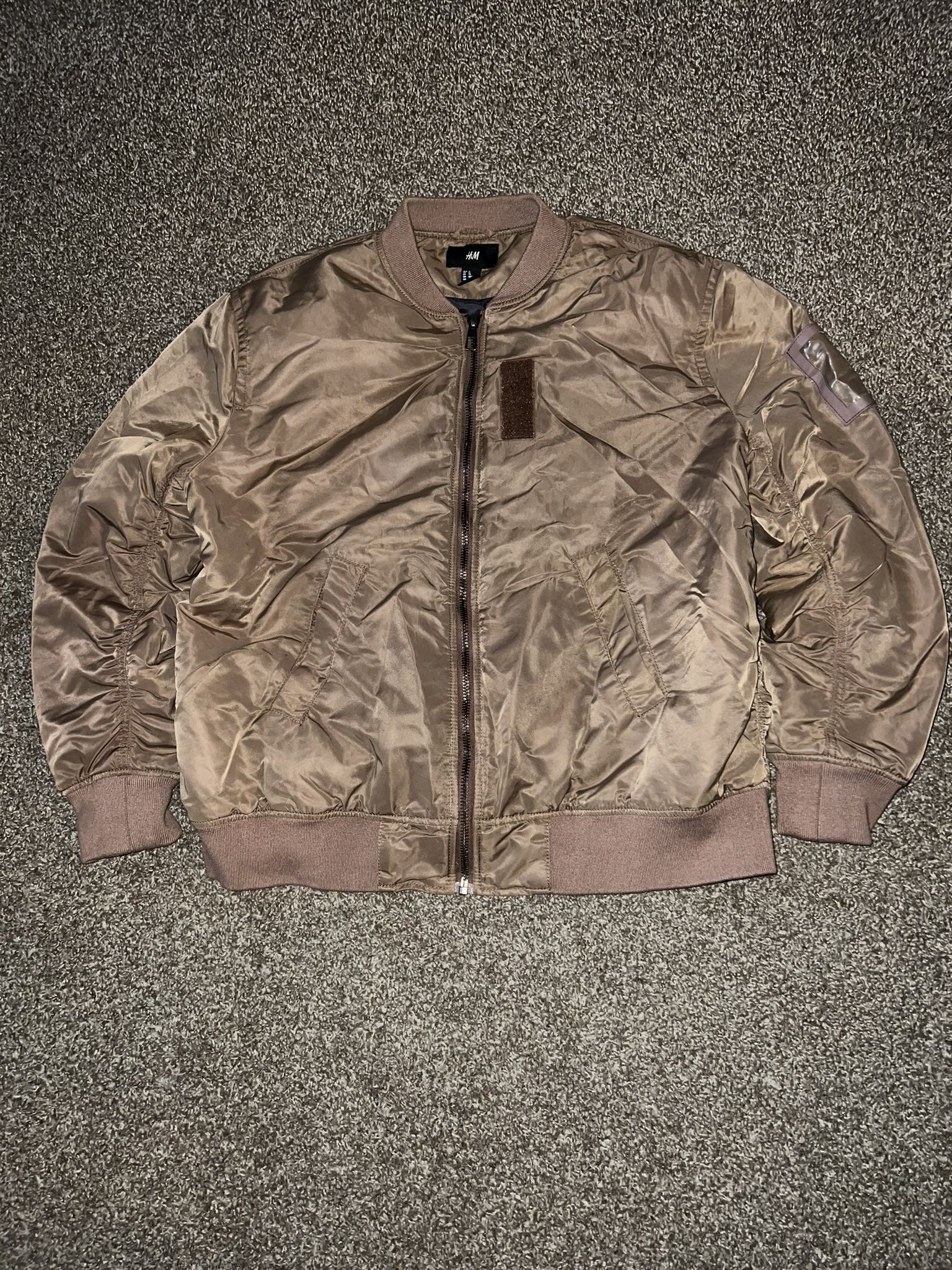 H&M Bronze Bomber Jacket