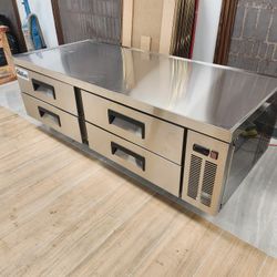 New 6ft Commercial Refrigerated Chef Base Restaurant Equipment Stand