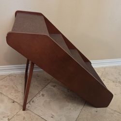 Large Wooden Dog Feeder