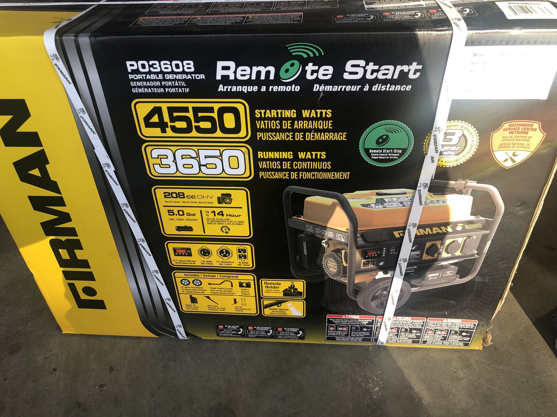 Brand New Generator