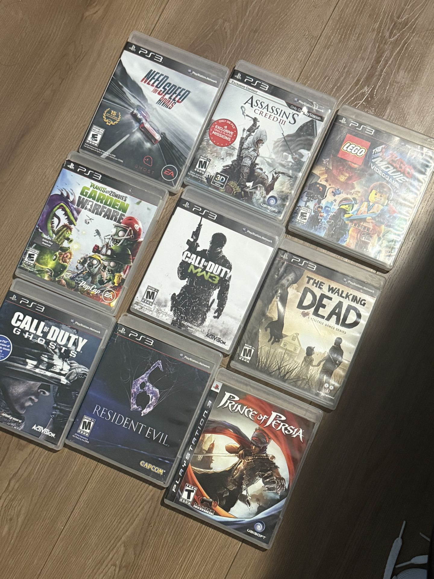 Ps3 w/ 9 Games
